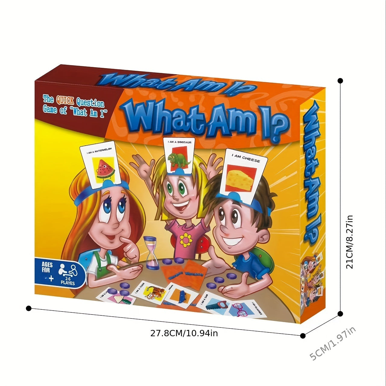 🎉"Guess What I Am" Deluxe Edition – The Ultimate Interactive Family Guessing Game!