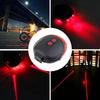 🚴 LED Bicycle Tail Light with 5 LEDs & 2 Laser Beams – Ride Safely, Shine Bright!