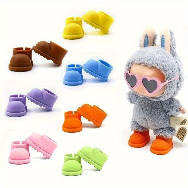 LA-BUBU Shoes 1 Pair of 3.3cm LA-BUBU Shoes | Perfect Fit for 16.99cm, Shoe & Boot Decorations Props for Dressing Up, 15.24-20.32cm,