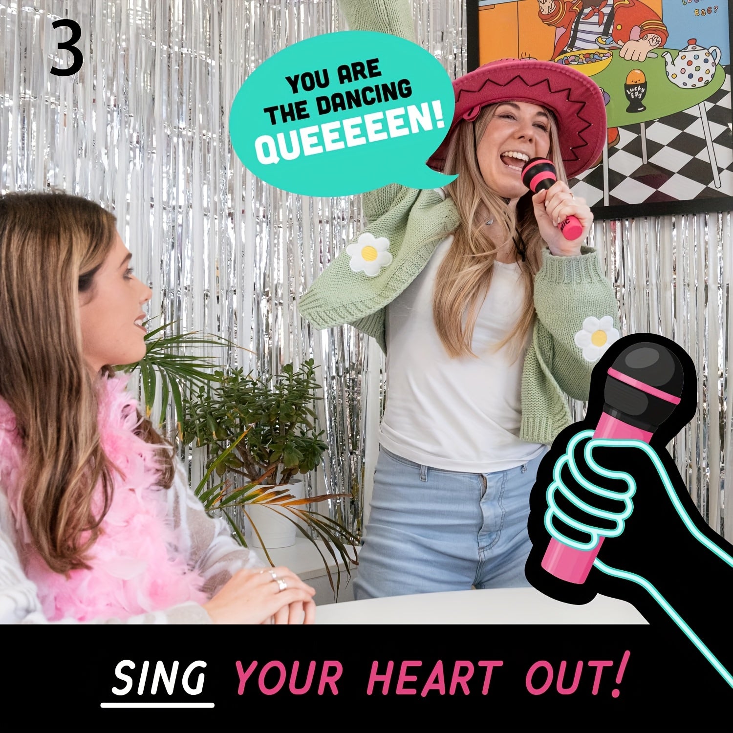 This Snatch The Mic Game to Turn Any Gathering into an Epic Sing-Off,t Become a Rock Star! 🎤🤩