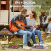 TG117 Portable Wireless Speaker, TWS Stereo, Built - In Mic For Calls - FM Radio, TF Card, USB Playback