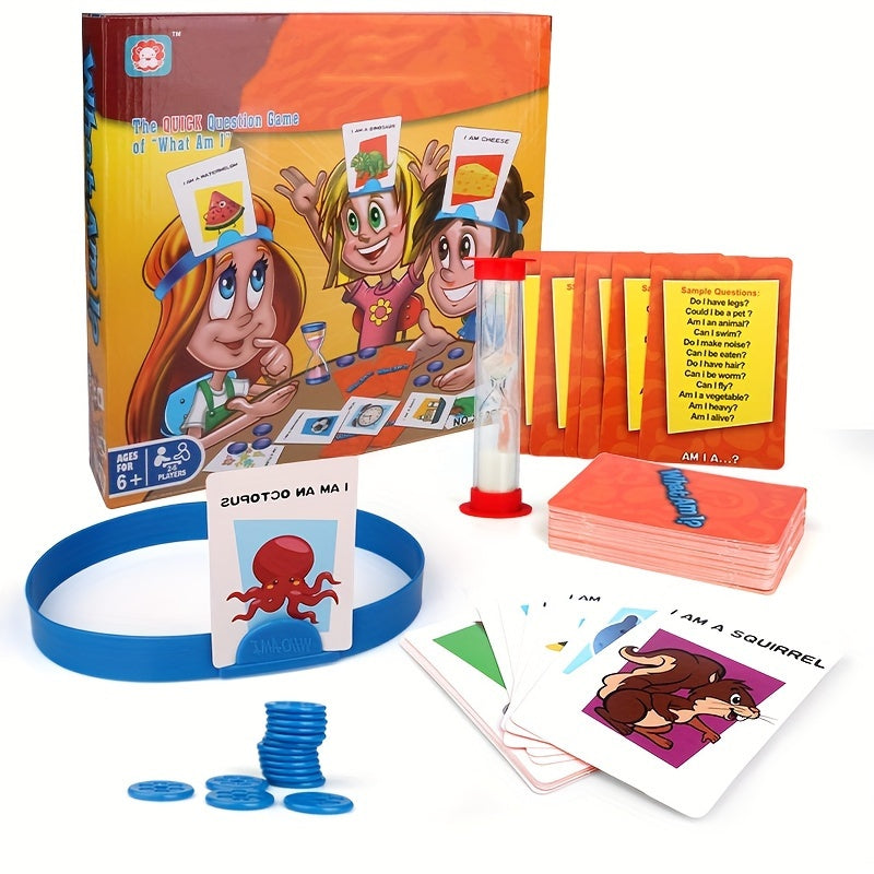 🎉"Guess What I Am" Deluxe Edition – The Ultimate Interactive Family Guessing Game!