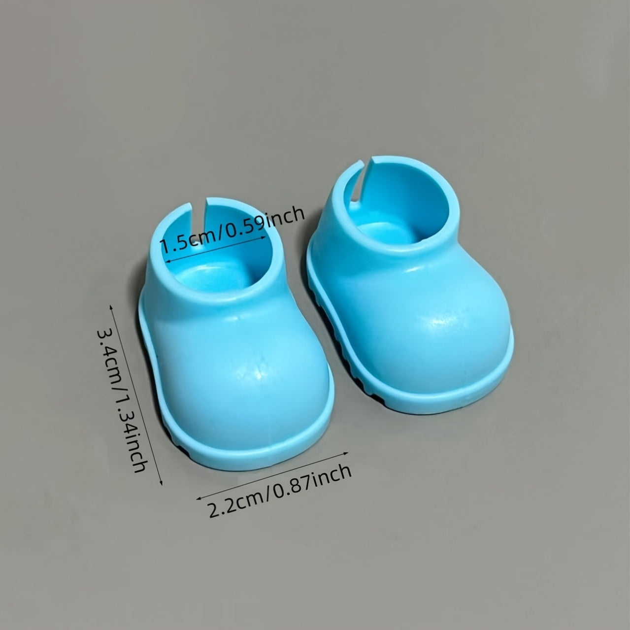 LA-BUBU Shoes 1 Pair of 3.3cm LA-BUBU Shoes | Perfect Fit for 16.99cm, Shoe & Boot Decorations Props for Dressing Up, 15.24-20.32cm,