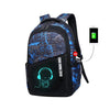 Backpack USB Charge School Bags For Teenager Boys Girls Anti-Theft