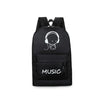 Backpack USB Charge School Bags For Teenager Boys Girls Anti-Theft