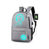 Backpack USB Charge School Bags For Teenager Boys Girls Anti-Theft