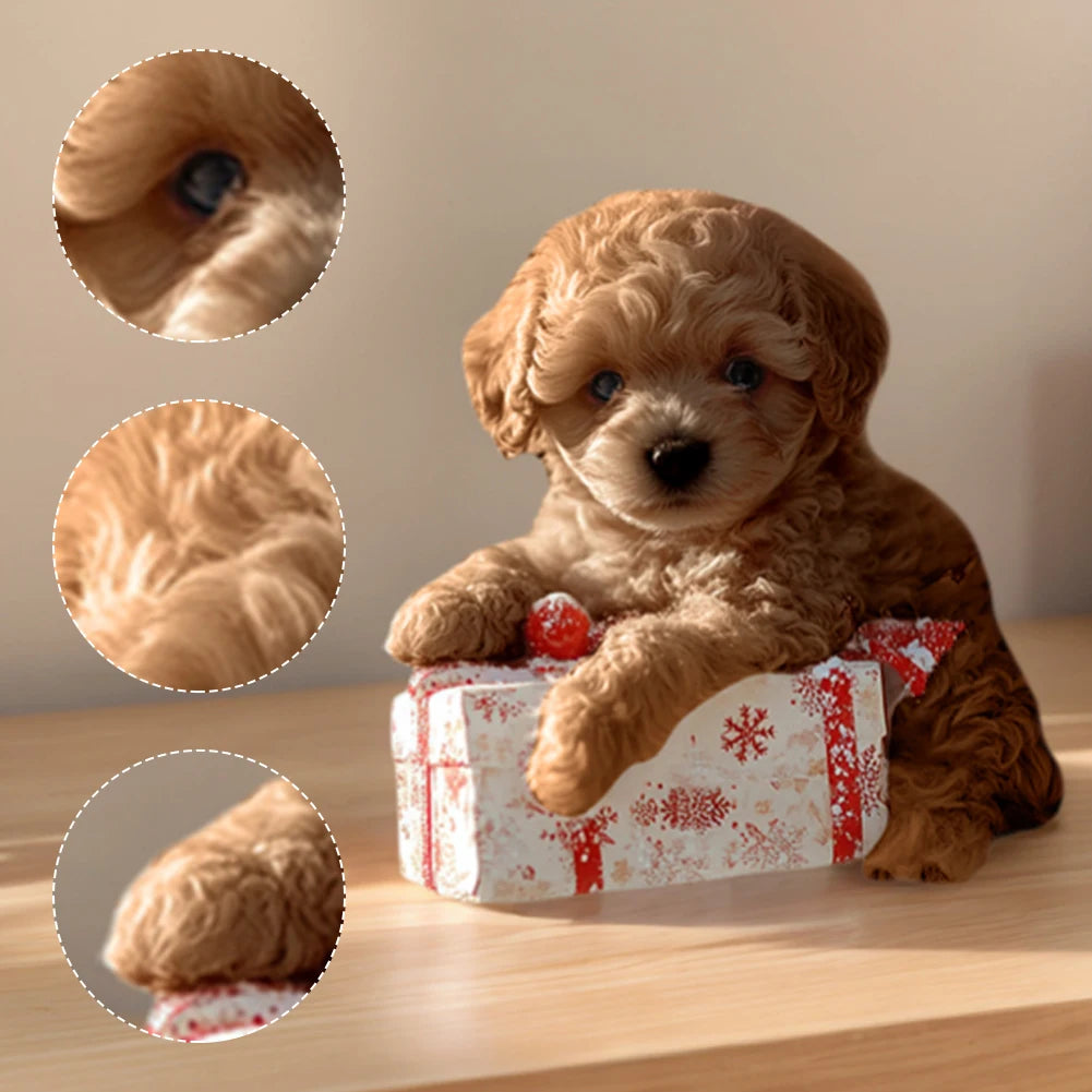 Robot Dog Acts Like A Real Puppy. Real Walking Stuffed Animal Dog