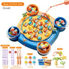 👨‍👩‍👧‍👦 Kids Magnetic Fishing Play for Children Electric Fishing Toy 🎵