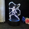 Spiderman 🕸️ 3D Phantom Effect💡 USB-Powered LED Light 🎨 Multiple Color Modes