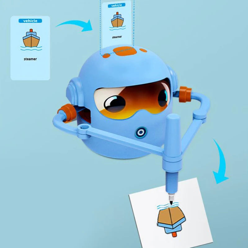Kids Interactive Educational Drawing Robot 🎨🤖✨