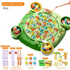 👨‍👩‍👧‍👦 Kids Magnetic Fishing Play for Children Electric Fishing Toy 🎵