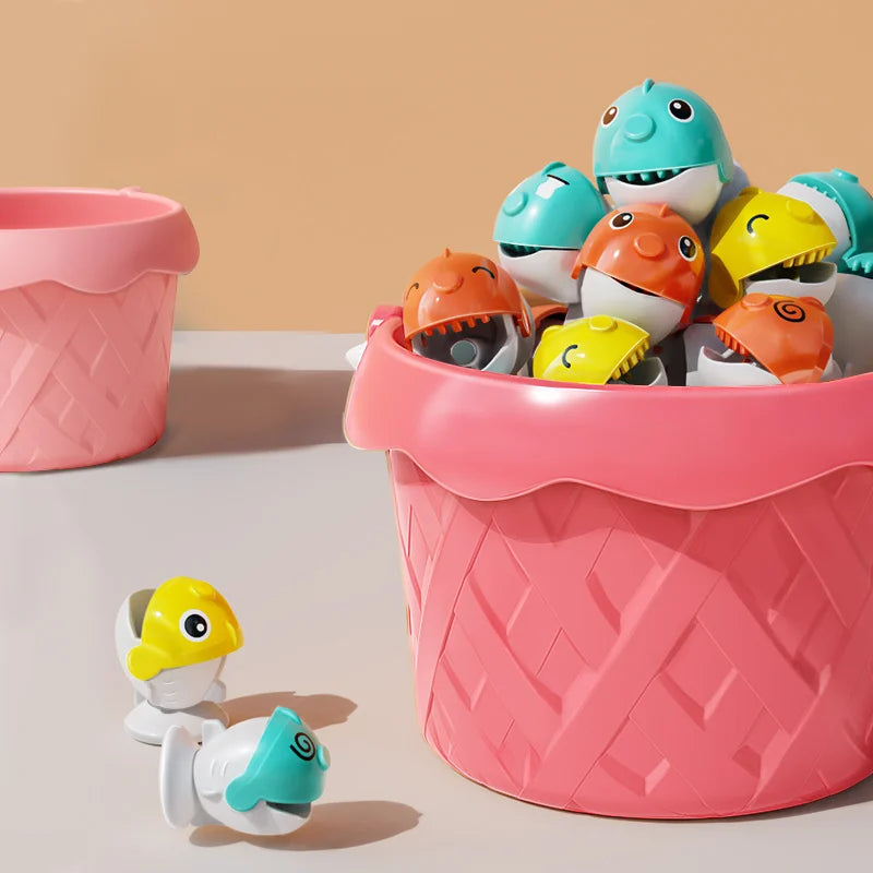 👨‍👩‍👧‍👦 Kids Magnetic Fishing Play for Children Electric Fishing Toy 🎵