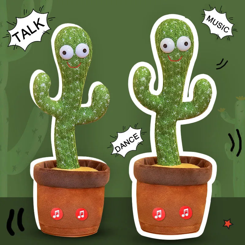 🕺🎤 Dancing & Talking Cactus Toy – The Ultimate Fun Companion!