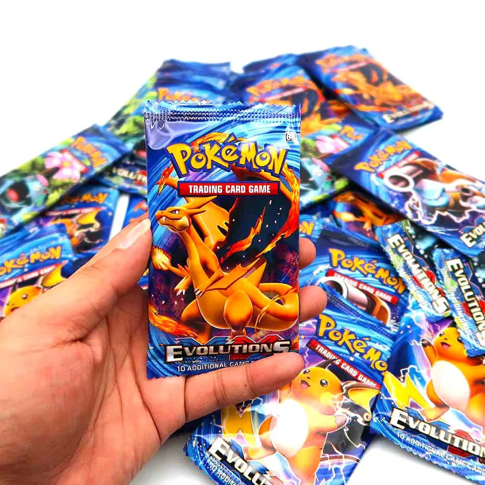 324pcs Pokemon cards Sun & Moon XY Evolutions Booster Box  Collectible Trading Cards Game