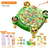 👨‍👩‍👧‍👦 Kids Magnetic Fishing Play for Children Electric Fishing Toy 🎵
