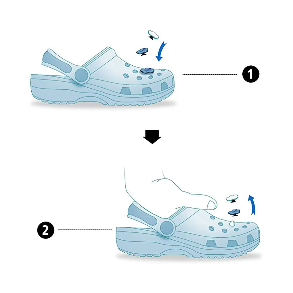 🌟 Pokémon Crocs Decorations – Pokemon -Power for Your Shoes!