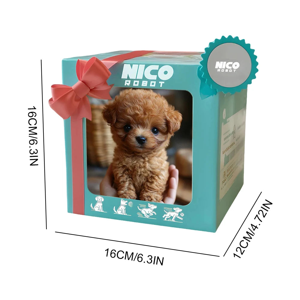 Robot Dog Acts Like A Real Puppy. Real Walking Stuffed Animal Dog