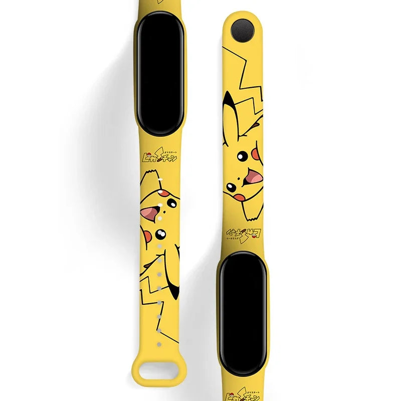 Pokemon Electronic Watch Pikachu Digital Electronic Waterproof LED Bracelet Wristband