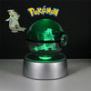 ✨ Pokémon 3D Crystal Ball Figure with LED Light Base 🐾🔮