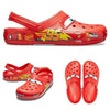 🏎️ Disney McQueen Pixar Cartoon Crocs – Casual Comfort for Little Racers! 🚗💨