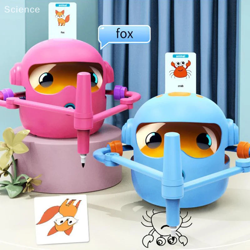 Kids Interactive Educational Drawing Robot 🎨🤖✨