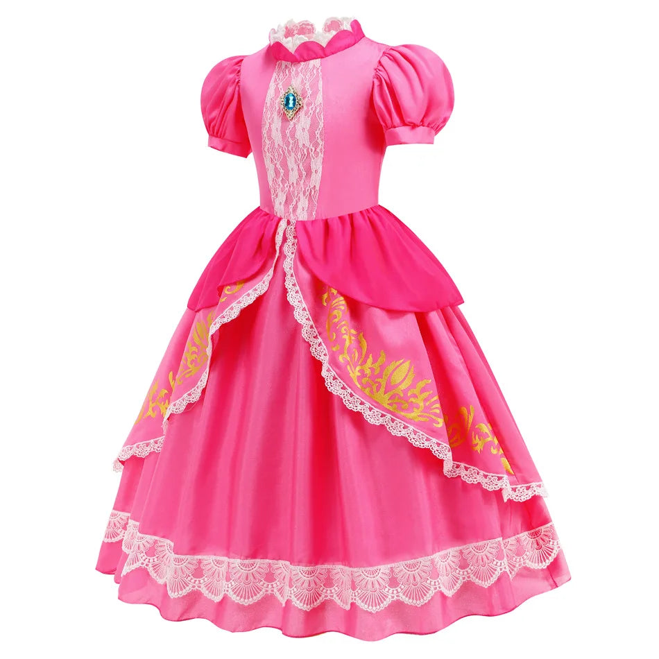 👑 Ball Gown Princess Costume – Enchanting Dress for Little Royals! 👑