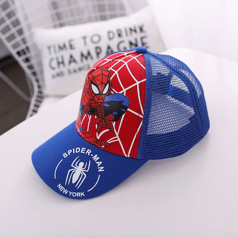 🕷️ Marvel Spider-Man Mesh Baseball Cap – Cool & Stylish for Kids! 🧢