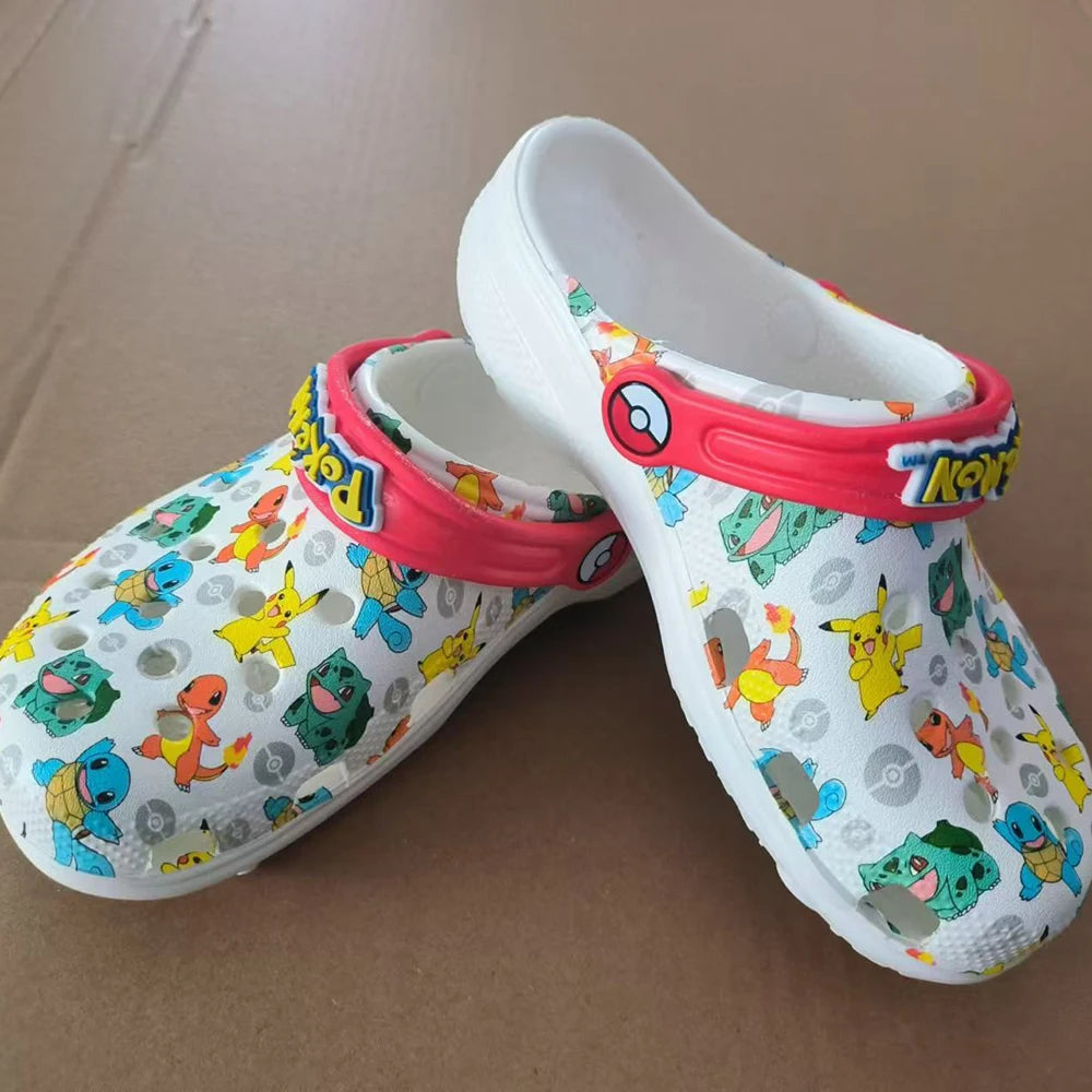 Pokémon Crocs – Pikachu, Squirtle, Charmander Anime Crocs