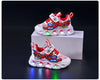 🕷️ Spiderman Baby Boys LED Sneakers – Light-Up Fun for Little Feet! 👶