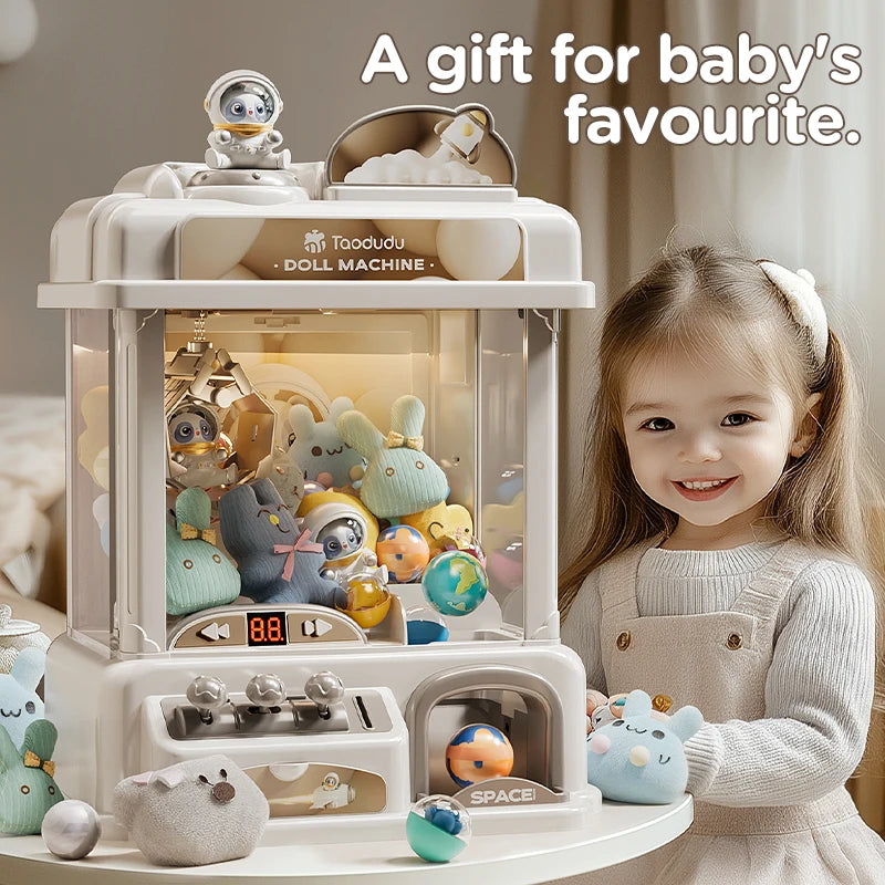 🏆 Doll Catching Machine – Space-Themed Claw Machine for Kids! 🚀