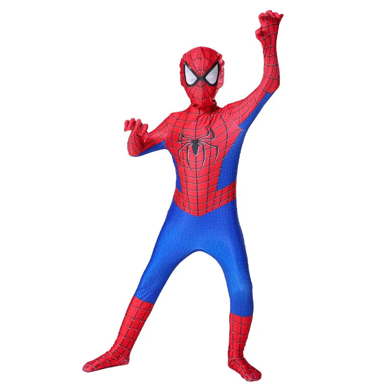 🕷️ Spiderman 3D Costume Jumpsuit – Transform into a Hero! 🦸‍♂️🔥