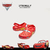 Disney Lightning Mcqueen Pixar  Outdoor Beach Slippers Cute Cartoon Anime Pool Anti Slip No95 Car Slippers Shoes Toys