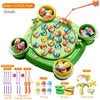 👨‍👩‍👧‍👦 Kids Magnetic Fishing Play for Children Electric Fishing Toy 🎵
