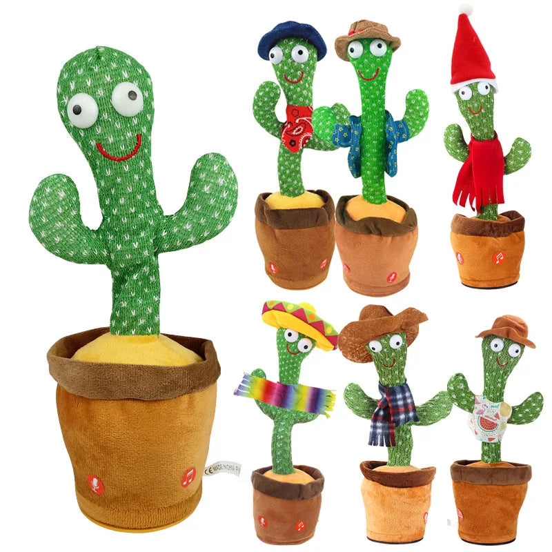 🕺🎤 Dancing & Talking Cactus Toy – The Ultimate Fun Companion!