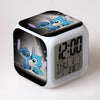 Stitch LED Alarm Clock – Color-Changing Night Light for Lilo & Stitch Fans! 💤