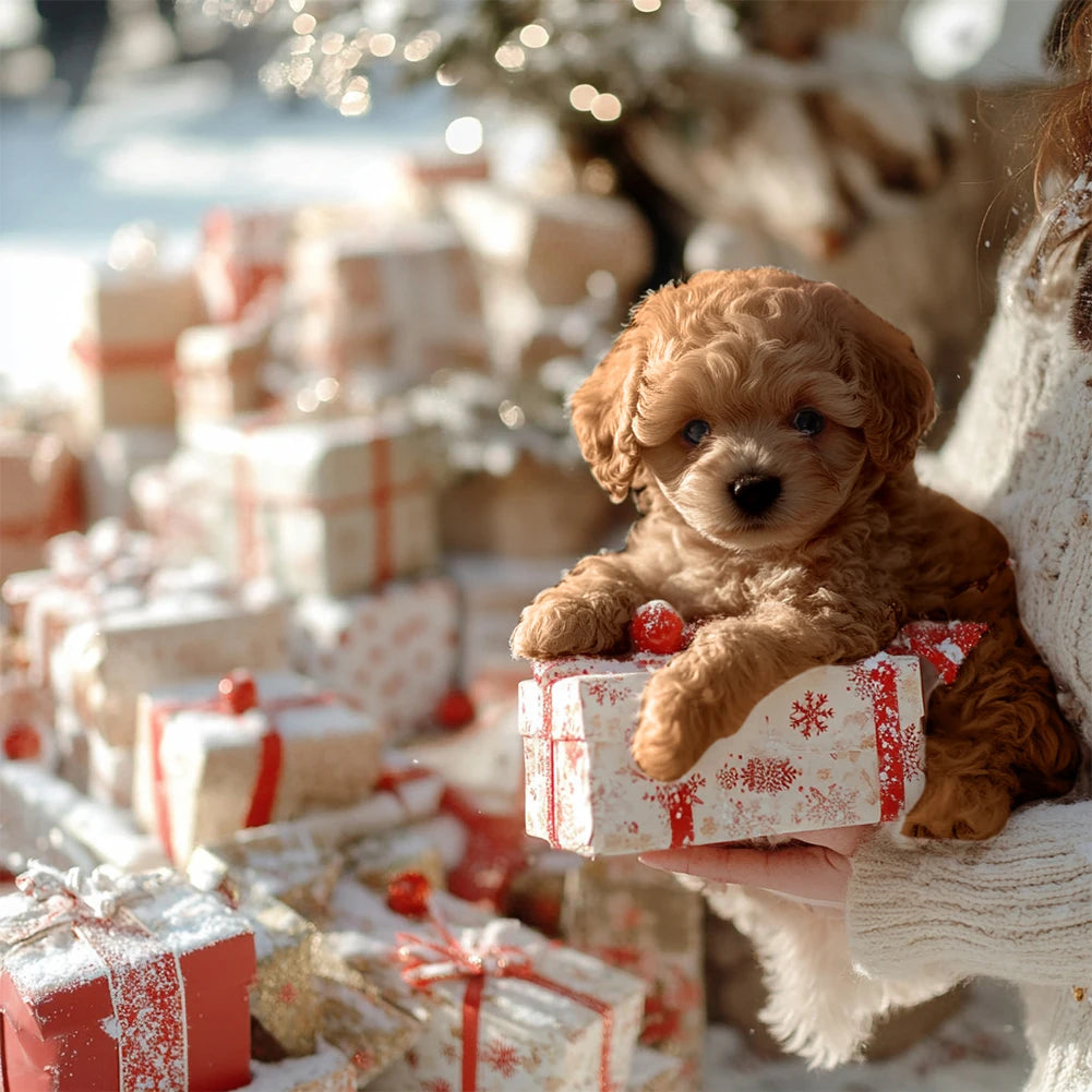 Robot Dog Acts Like A Real Puppy. Real Walking Stuffed Animal Dog