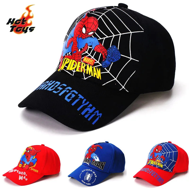 🕷️ Marvel Spider-Man Mesh Baseball Cap – Cool & Stylish for Kids! 🧢