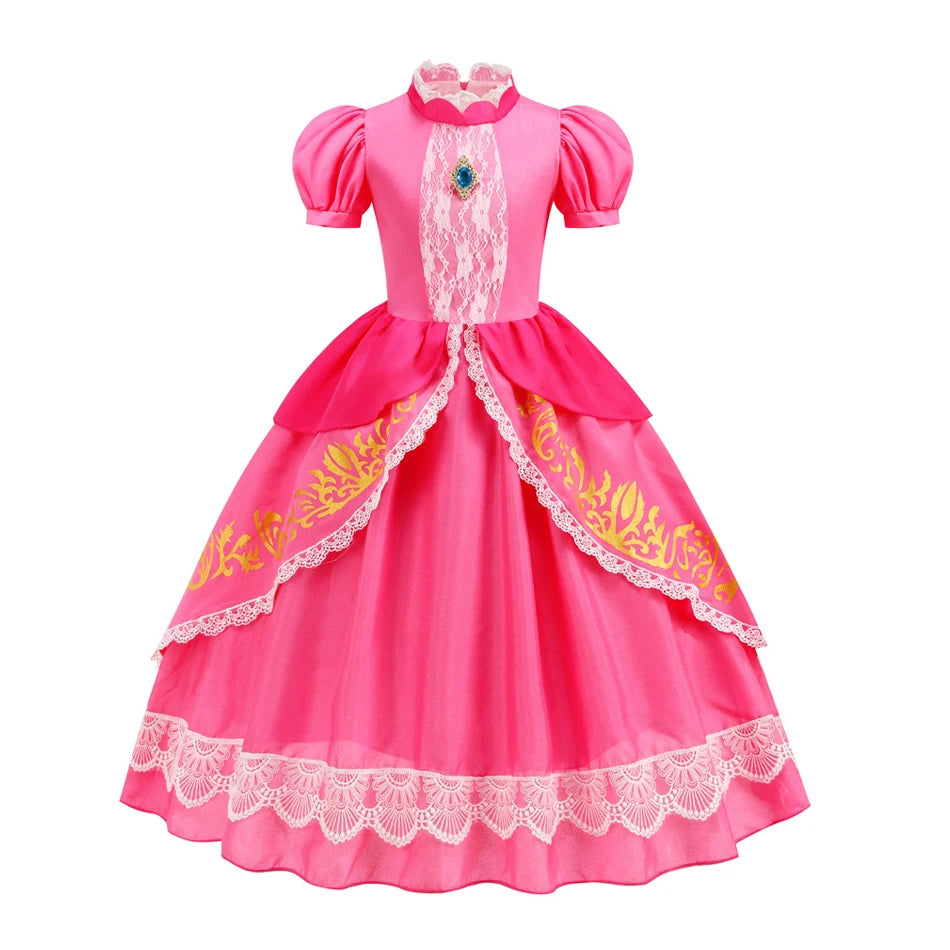 👑 Ball Gown Princess Costume – Enchanting Dress for Little Royals! 👑