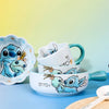 Stitch Dinnerware Set Salad Bowl & Dinner Plates