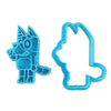 Bluey Bingo Cartoon Cute Little Creative Cake Mold BlueyHigh-Quality Plastic Biscuit Cookie Mold