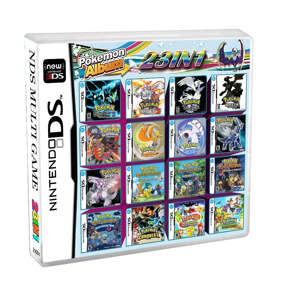 4300in1 NDS Game Cassette Mario DS Handheld Game Console V2 New Edition Classic Games Collection NDS Game Combo Cards Toy Gift