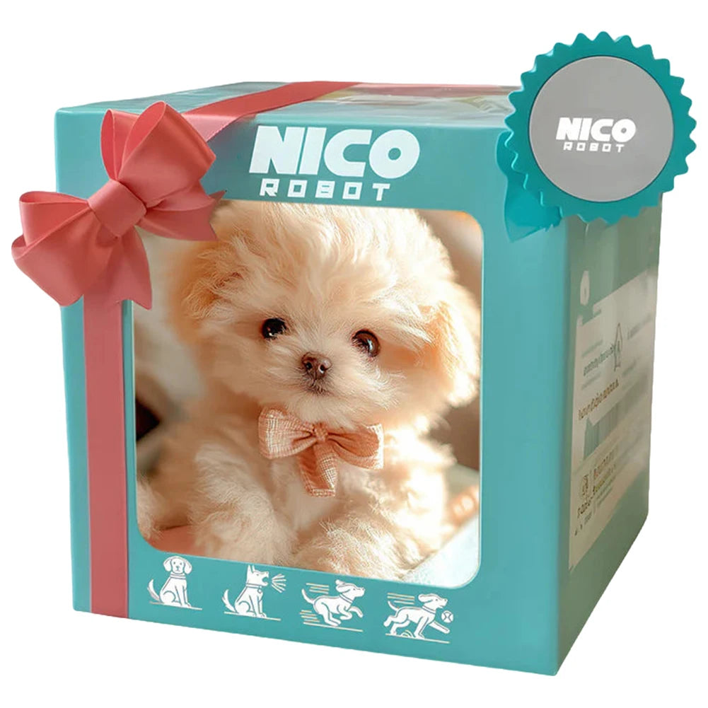 Robot Dog Acts Like A Real Puppy. Real Walking Stuffed Animal Dog