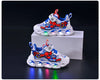 🕷️ Spiderman Baby Boys LED Sneakers – Light-Up Fun for Little Feet! 👶