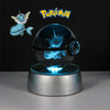 ✨ Pokémon 3D Crystal Ball Figure with LED Light Base 🐾🔮
