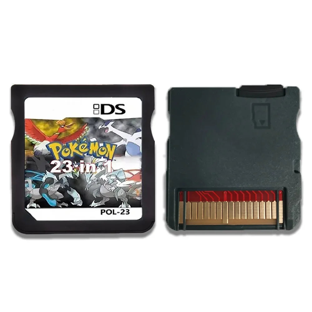 🎮 DS Video Game Cartridge (R4 Memory Card Version) – Pokémon HeartGold, SoulSilver, Black & White for NDS/2DS/3DS/NDSL ⚡