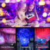 🌌 LED Starry Galaxy Projector Night Light – Bluetooth Music Player 🎶✨