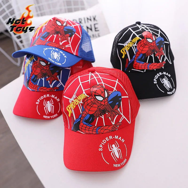 🕷️ Marvel Spider-Man Mesh Baseball Cap – Cool & Stylish for Kids! 🧢