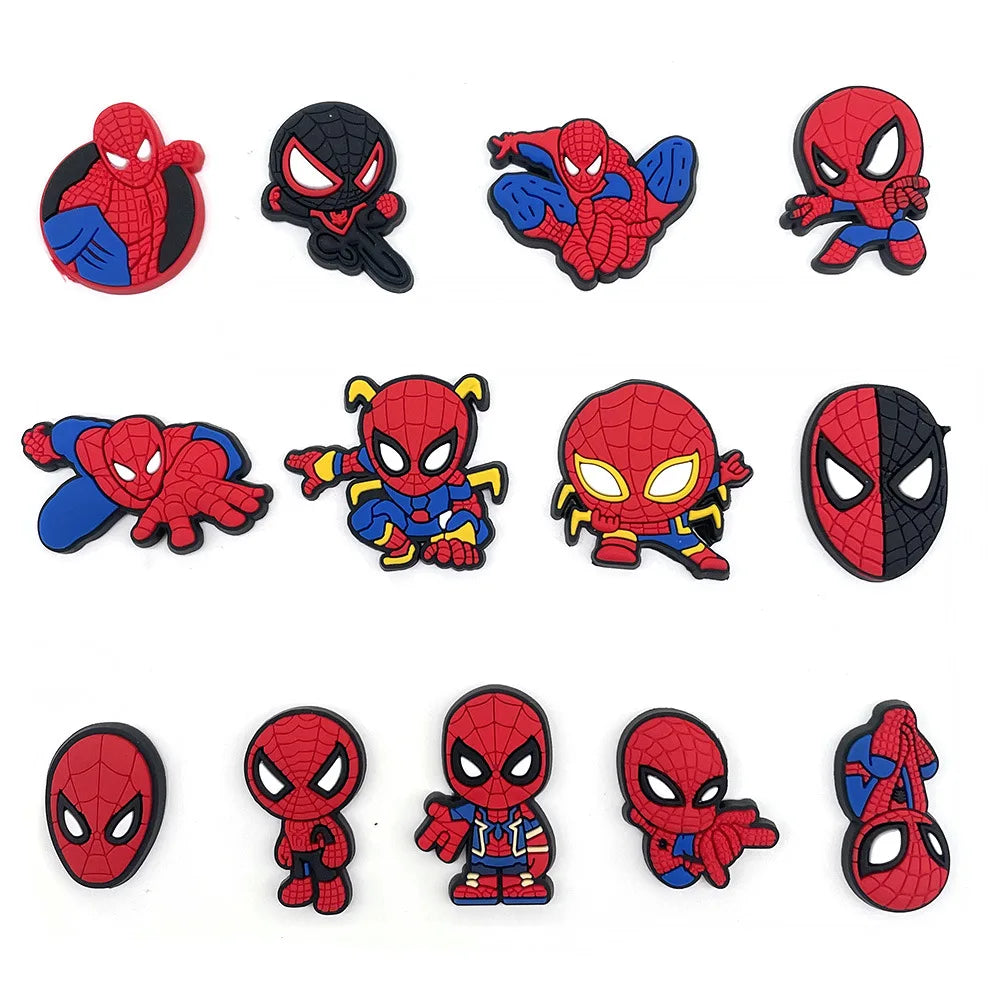 👟 Disney & Marvel Superhero Crocs Charms – Cute Cartoon Shoe Accessories