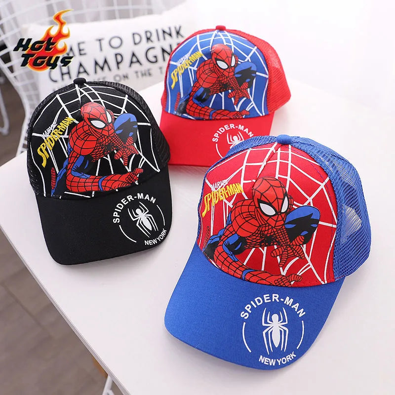 🕷️ Marvel Spider-Man Mesh Baseball Cap – Cool & Stylish for Kids! 🧢