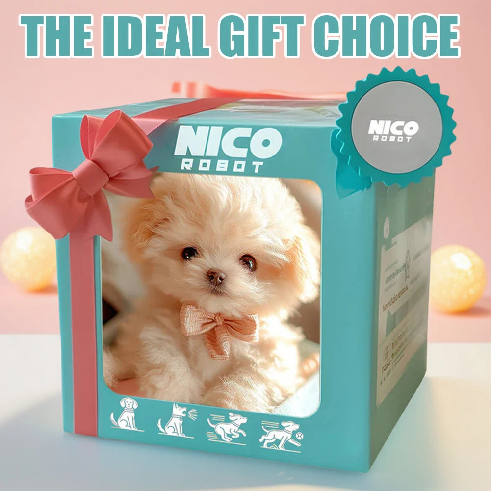 Robot Dog Acts Like A Real Puppy. Real Walking Stuffed Animal Dog